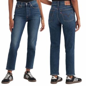 Levi’s Wedgie Straight Jeans W28 L26 High Rise Cropped